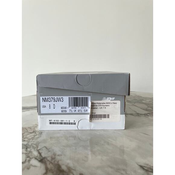 Junya Watanabe MAN x New Balance 379 Numeric Sneakers size 8 - Picture 7 of 7